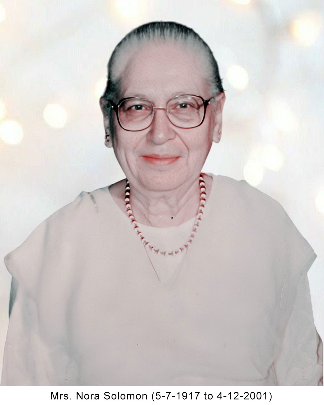 Mrs. Nora Solomon